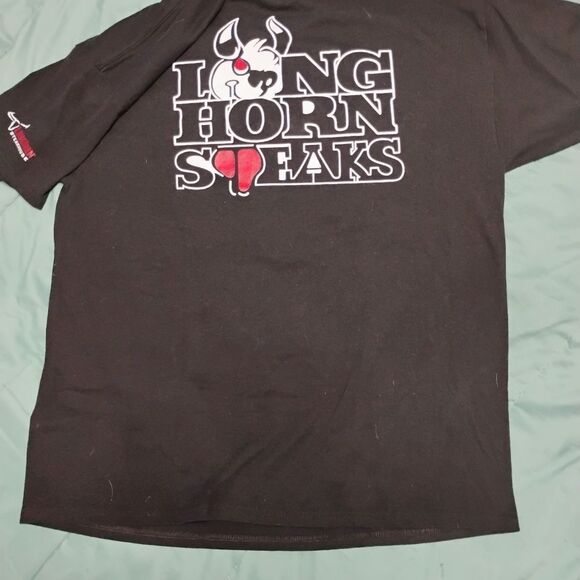 Long Horn 40th Anniversary Tee - Size:  XL (0876) - Picture 3 of 4